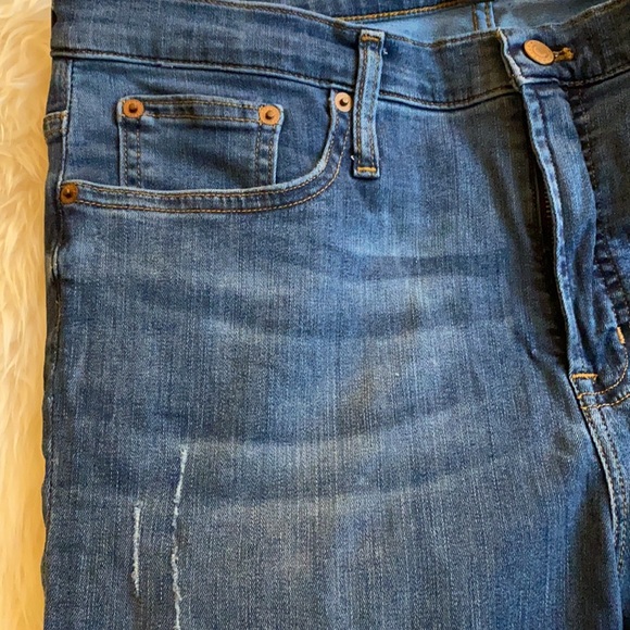 J Crew Distressed Stretch Jeans - Picture 6 of 6